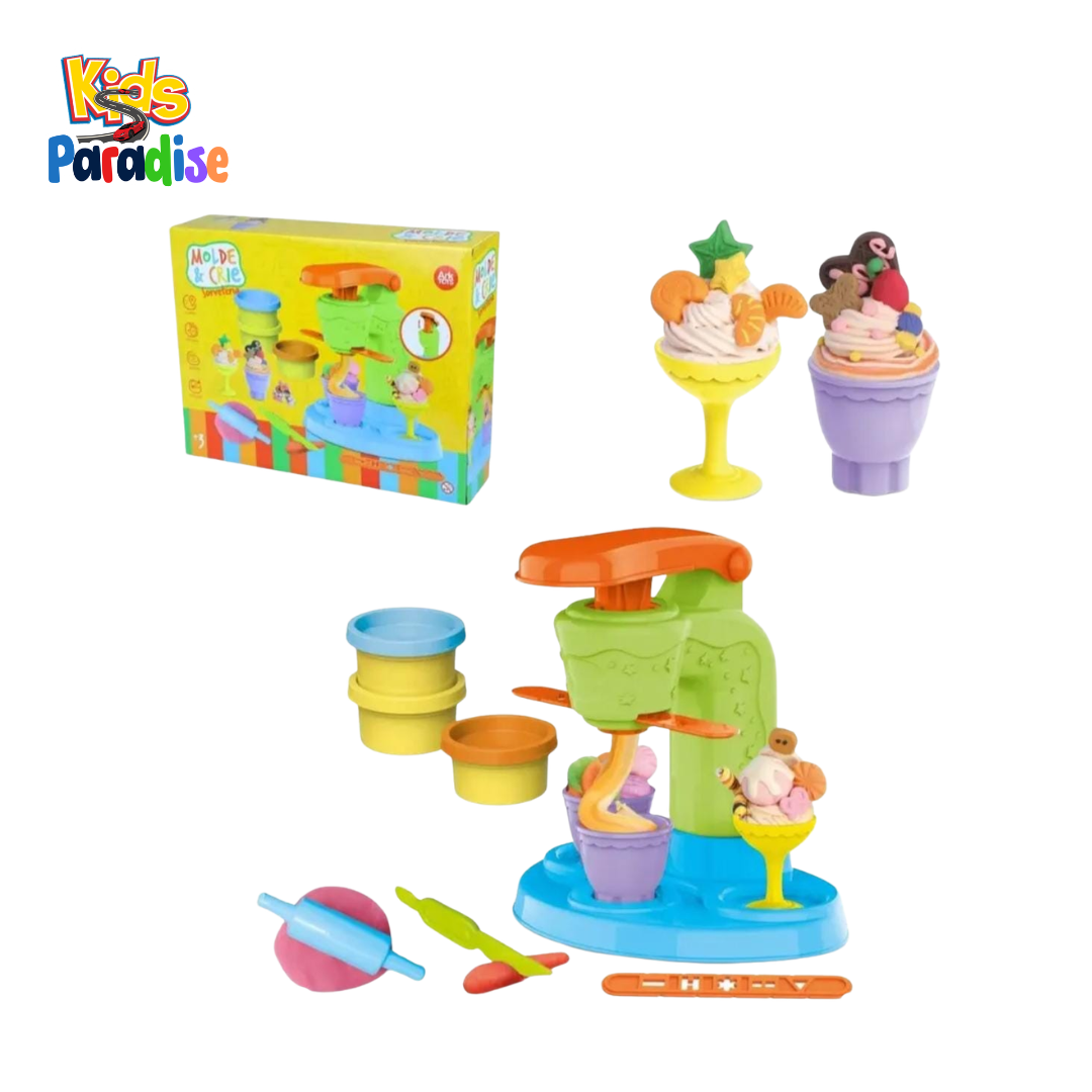 Ice Cream Playdough Set ET 8837