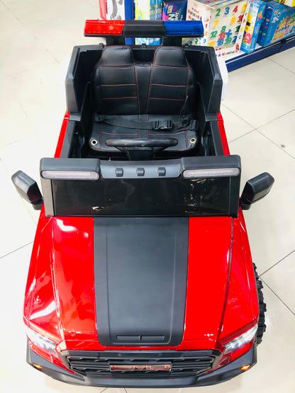 Police Jeep 12V Kids Ride-On Car