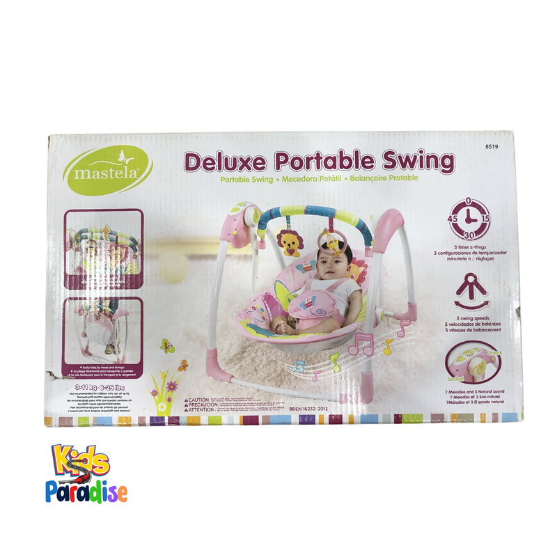 Mastela Deluxe PortableAUTO AUTO SWING 6519