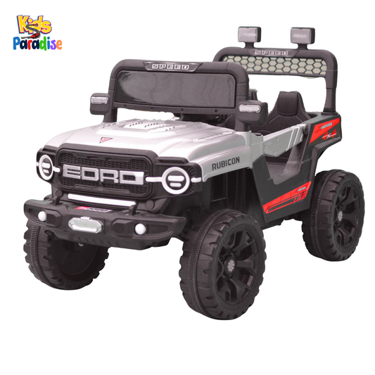 Kids Electric Ride-On Racing Car – Battery Powered Driving Car with Lights, Music & Parental Remote Control (Copy)