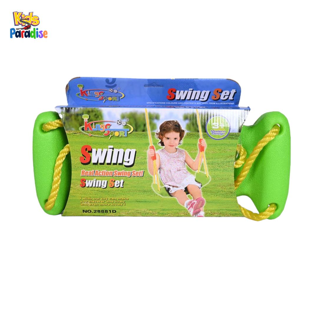 Modern Design Kids Swing Set – Safe & Fun Backyard/Indoor Playset for Toddlers & Children