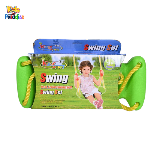 Modern Design Kids Swing Set – Safe & Fun Backyard/Indoor Playset for Toddlers & Children