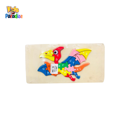 05089-6 - Pterodactyl Alphabet Wooden Puzzle Game