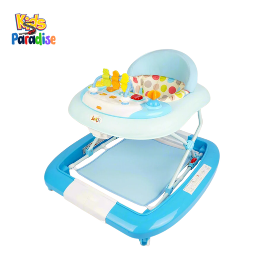 W-210 BABY WALKER DLX 4W 2in1 JUNIOR BLUE