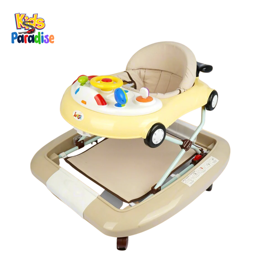 W-220 BABY WALKER DLX CRYSTAL WHEEL 2in1 C