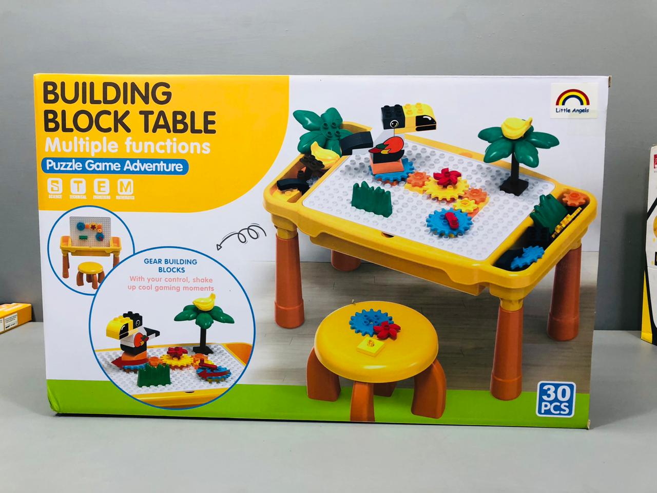 Multi-Functional Building Block Table (30 PCS)