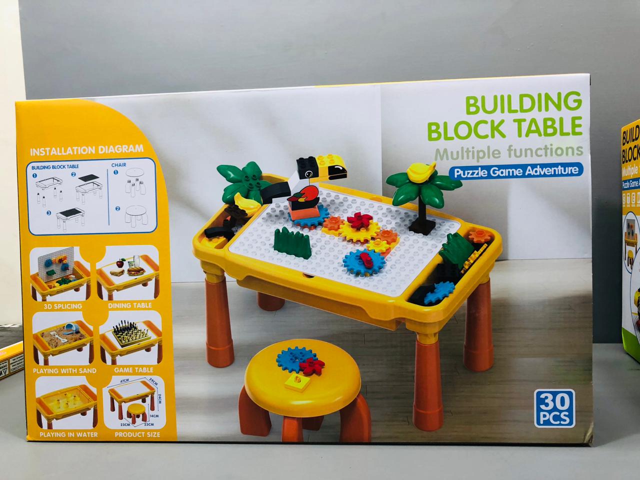Multi-Functional Building Block Table (30 PCS)