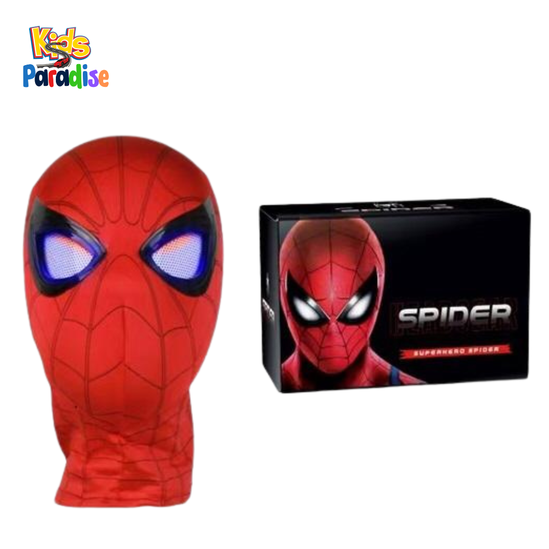 Interactive Spider Superhero Electronic Glow Mask TOY MASK 88109