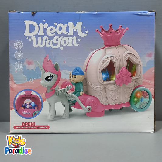 Musical Dream Wagon Horse Crown Cart
