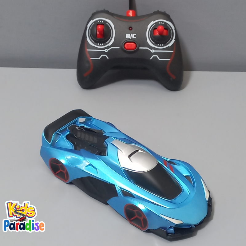 Remote Control Wall Climbing Stunt Car 42 R/C WALL CLIMBER CAR W-USB 920-8