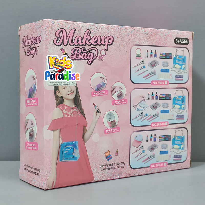 Little bag Kids Cosmetics Make Up Set Washable Beauty Makeup Box 768-11